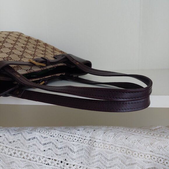 GUCCI Monogram Canvas Small Tote Bag - Picture 9 of 16